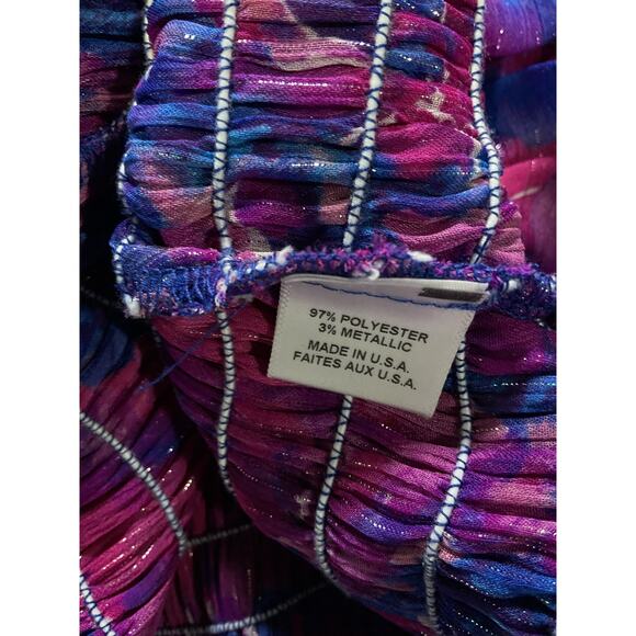 Misa Los Angeles 'Noura' Purple Voile Off Shoulder Mini Dress Size XS - Picture 5 of 5